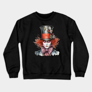 The Mad Hatter Crewneck Sweatshirt